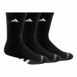 Cheap 👍 Adult Adidas Cushioned II 3 Pack Crew 🧦 Socks 🤩