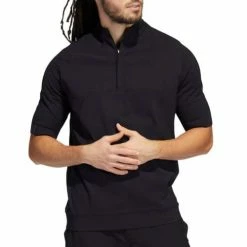 Best Sale โจ Shirts Men's Adidas Statement Primeknit Quarter-Zip Pullover ๐