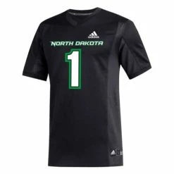 Discount 🧨 College Jerseys Adidas North Dakota Fighting Hawks Replica #1 Football Jersey 👍