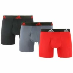 Best reviews of ✔️ Underwear Men's Adidas Performance Fabric 3 Pack Boxer Briefs 🎁