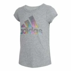 New 😉 Shirts 👧 Girls' Adidas Badge Of Sport Square T-Shirt 🔥