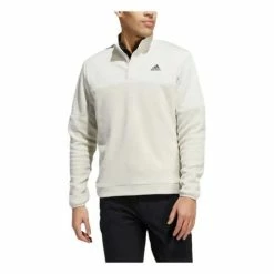 Outlet 😉 Shirts Men's Adidas Water Repellent Golf 1/4 Zip 😍