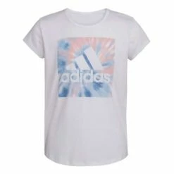 Hot Sale 🤩 Shirts Toddler 👧 Girls' Adidas Scoop Logo T-Shirt 😀